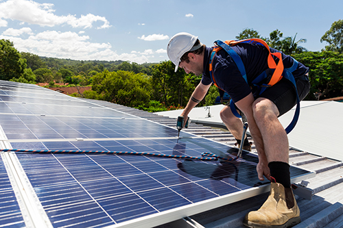 Solar Roof Installer Image