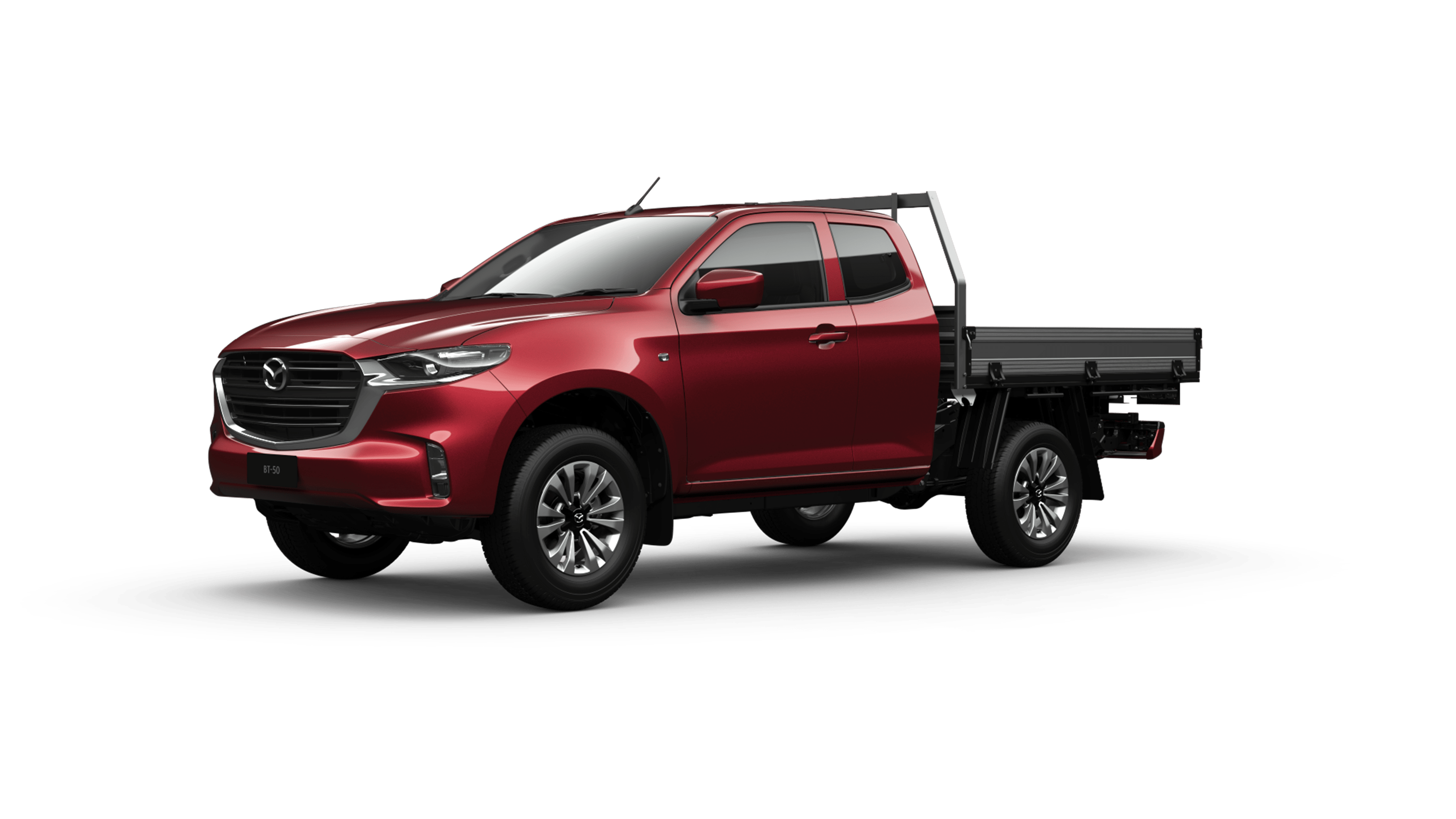 MAZ14565_BT-50_FreestyleChassis_XT4x4_RedVolcano_Front3-4_3500_RGB